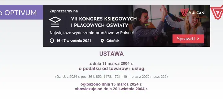 Ustawa o VAT tekst jednolity - Kluczowe informacje i zmiany, które musisz znać