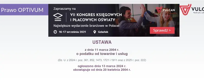 Ustawa o VAT tekst jednolity - Kluczowe informacje i zmiany, które musisz znać
